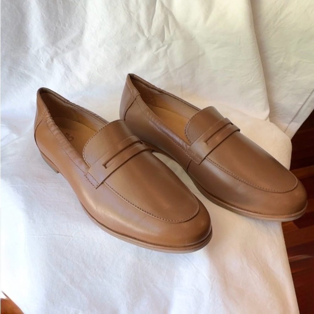 ABEO Naomi Sandals – Tan Nappa – Size 8 – Brand New